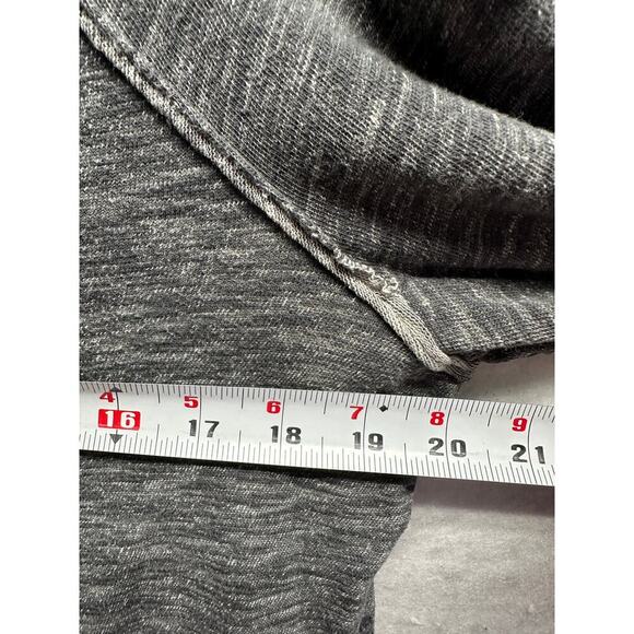 FP Beach FREE PEOPLE Cocoon Cowl Neck One Body Pullover Top M/L Charcoal Grayh - Picture 5 of 9